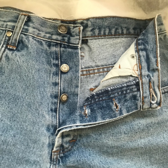 Quicksilver Roxy Button Fly Jean Shorts - Picture 3 of 8